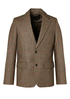 The Single Breasted Blazer (Clarence Check Forest)