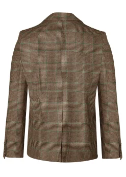 The Single Breasted Blazer (Clarence Check Forest)