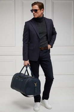 The Single Breasted Blazer (Navy Duke)