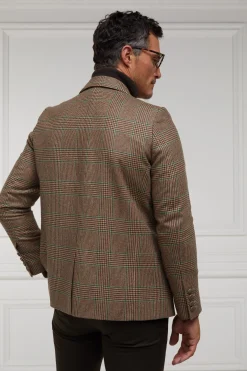 The Single Breasted Blazer (Clarence Check Forest)