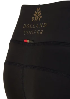 Thermal Panel Ski Leggings (Black)