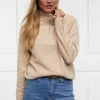 Tori Quarter Zip Knit (Camel)