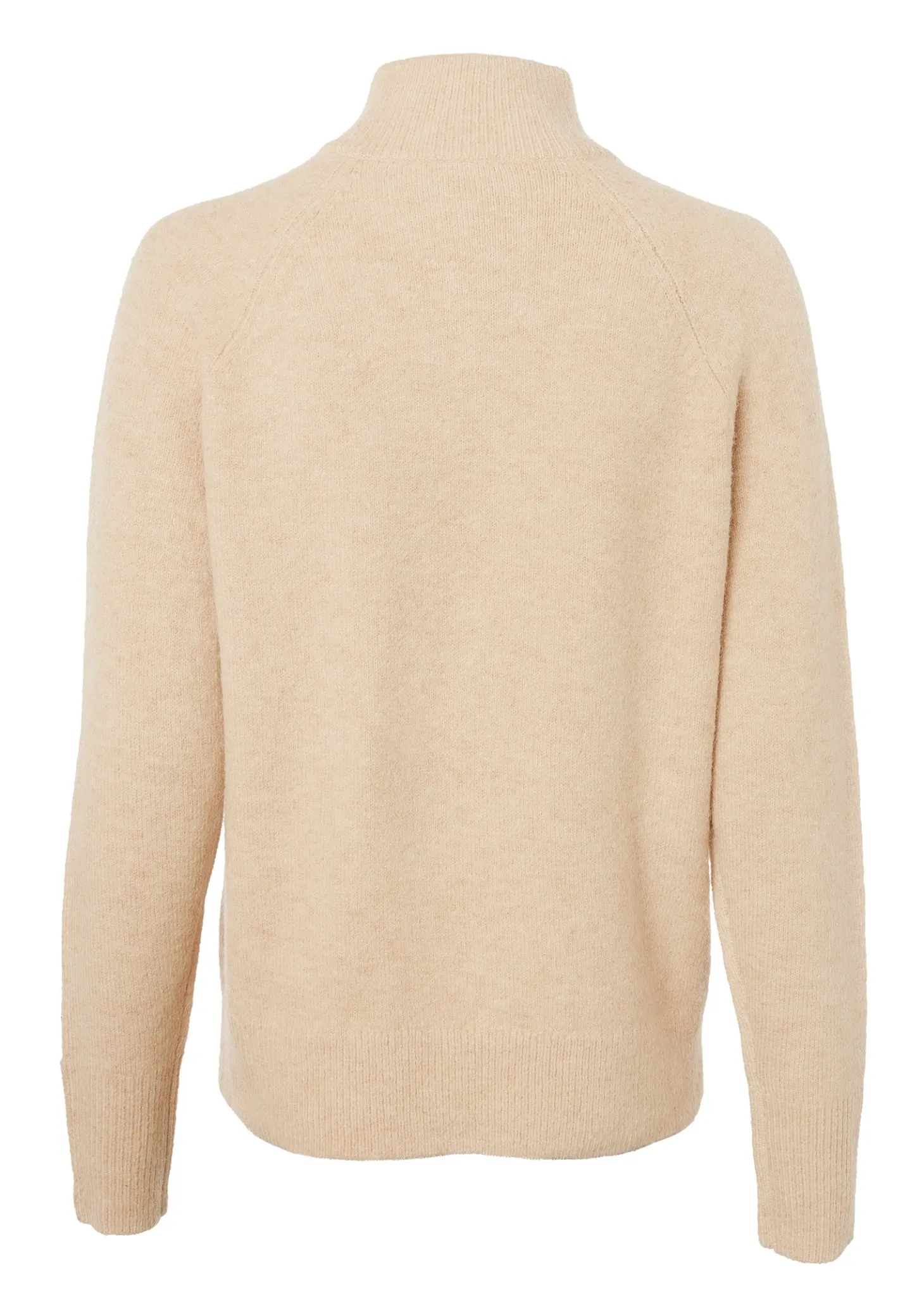 Tori Quarter Zip Knit (Camel)
