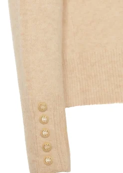 Tori Quarter Zip Knit (Camel)