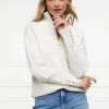 Tori Quarter Zip Knit (Natural)