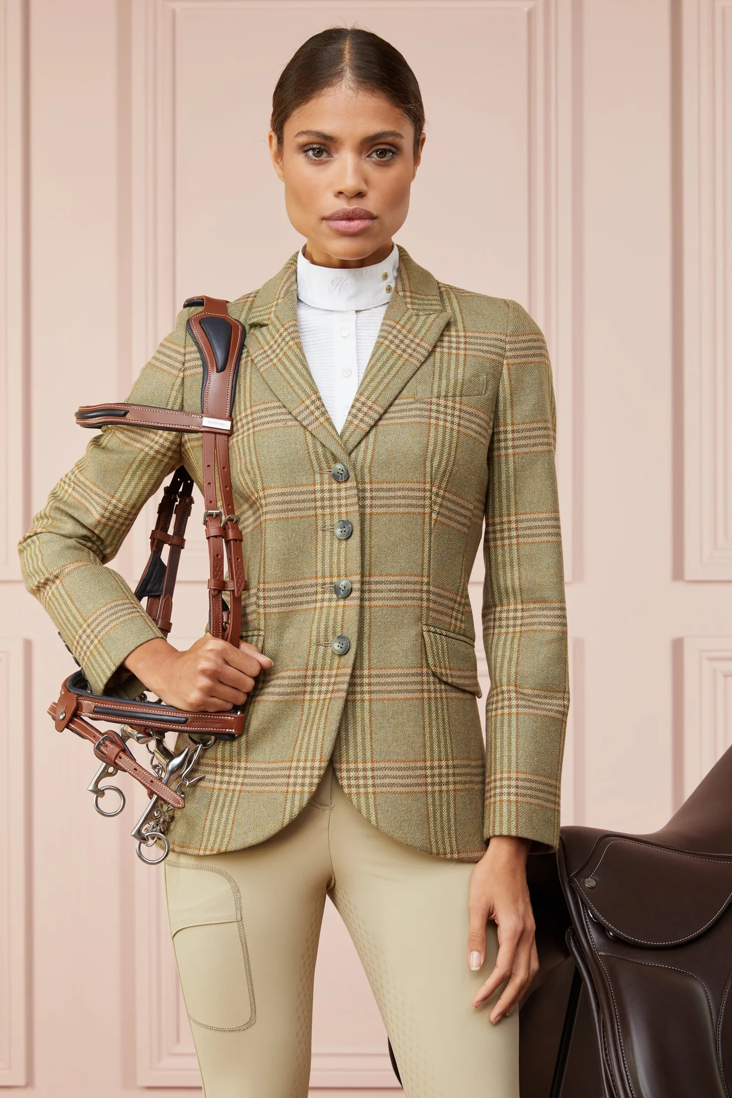 Tweed Riding Jacket (Leveret)