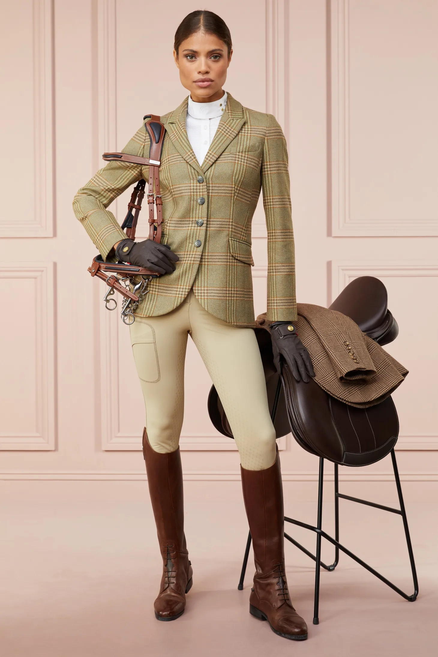 Tweed Riding Jacket (Leveret)