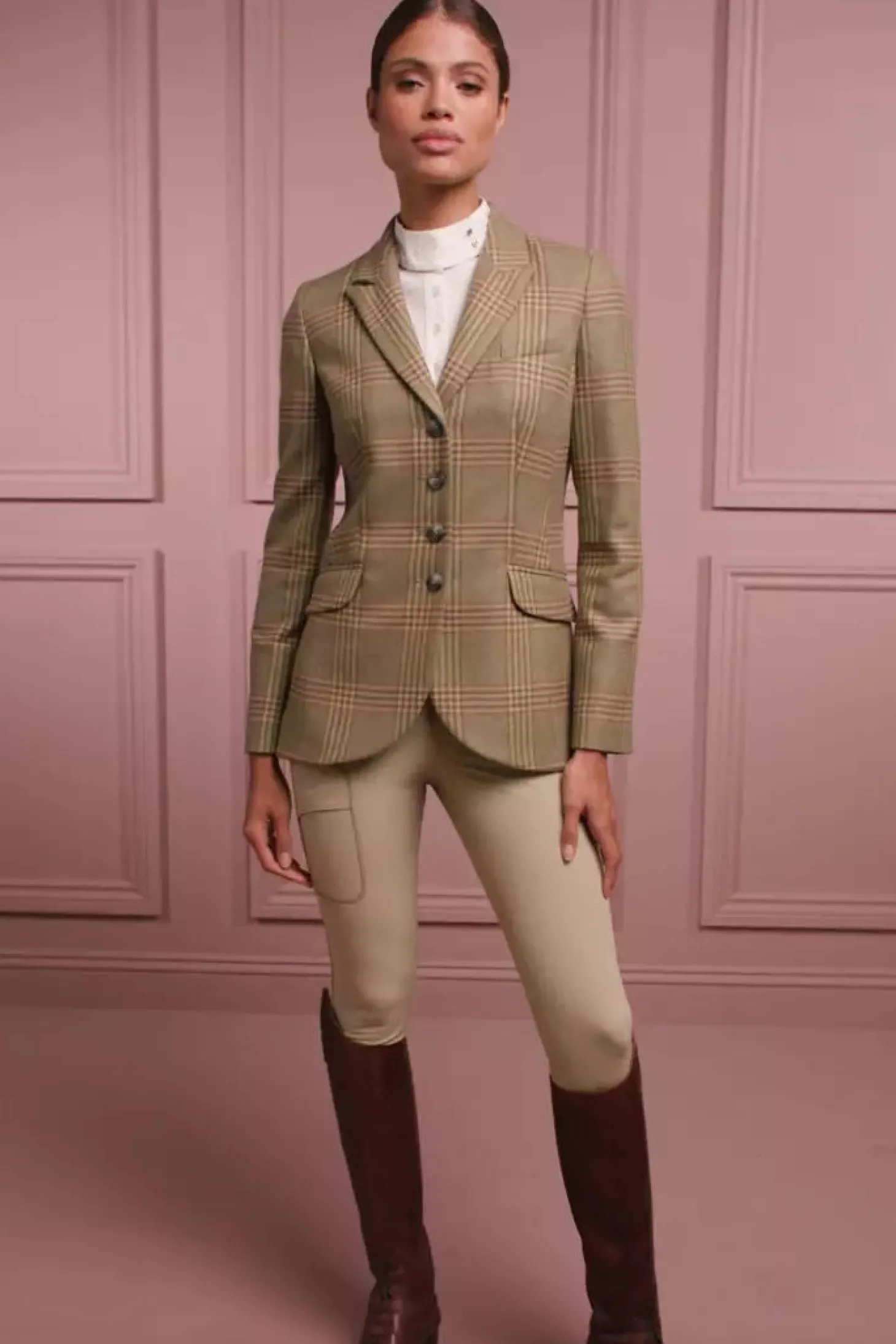 Tweed Riding Jacket (Leveret)