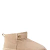 Ultra Mini Shearling Boot (Oyster)