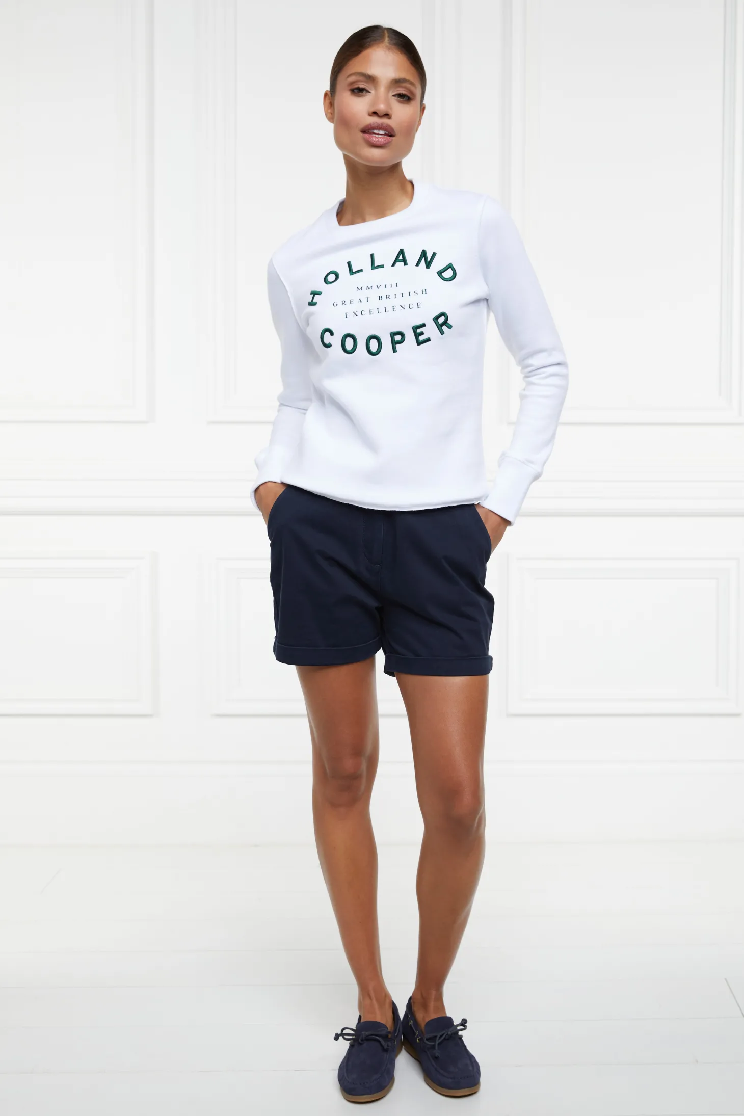 Varsity Crew (White)