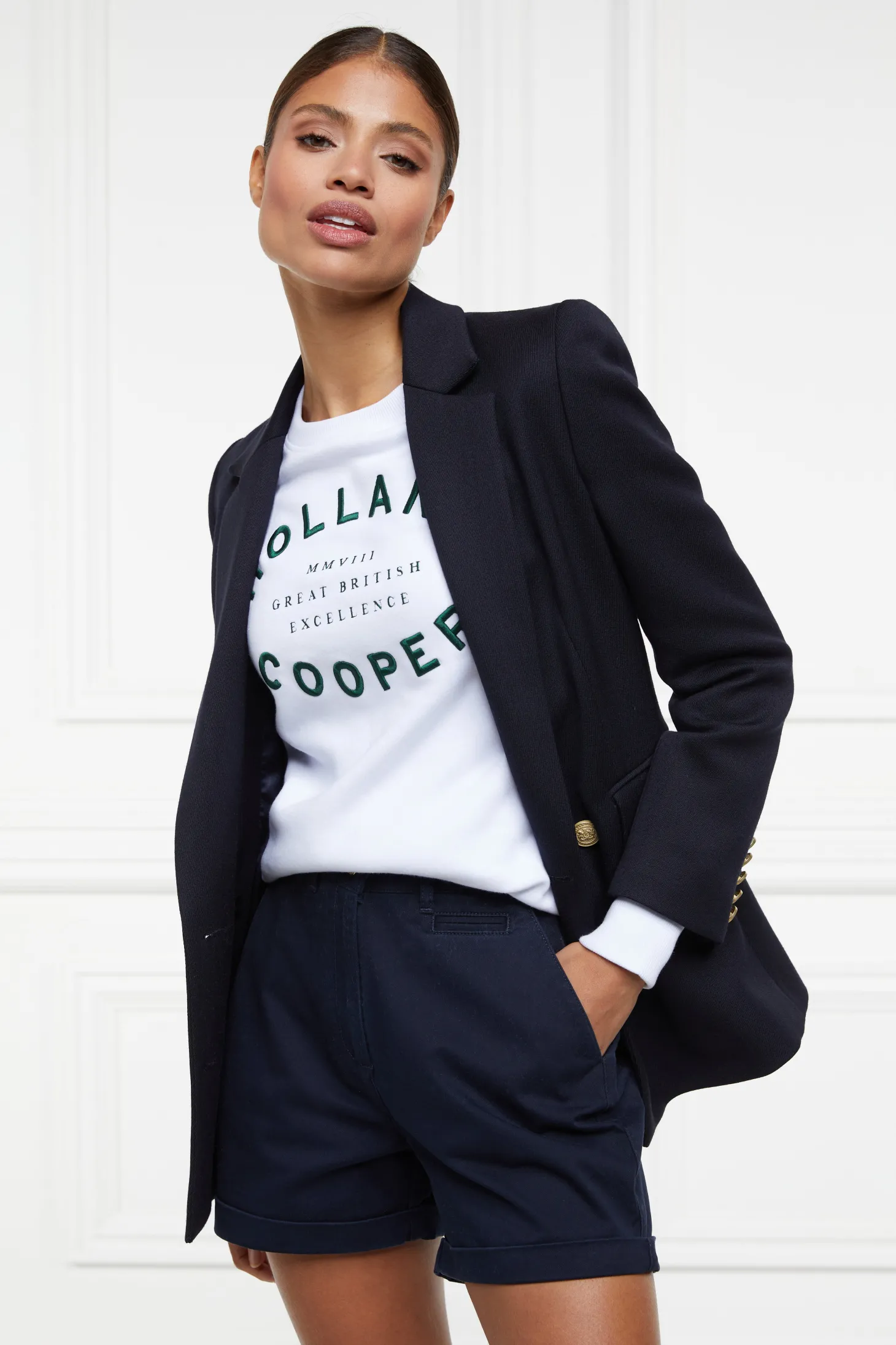 Varsity Crew (White)