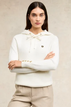 Verbier Knitted Hoodie (Natural)