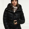 Vermont Puffer Jacket (Mono Houndstooth)