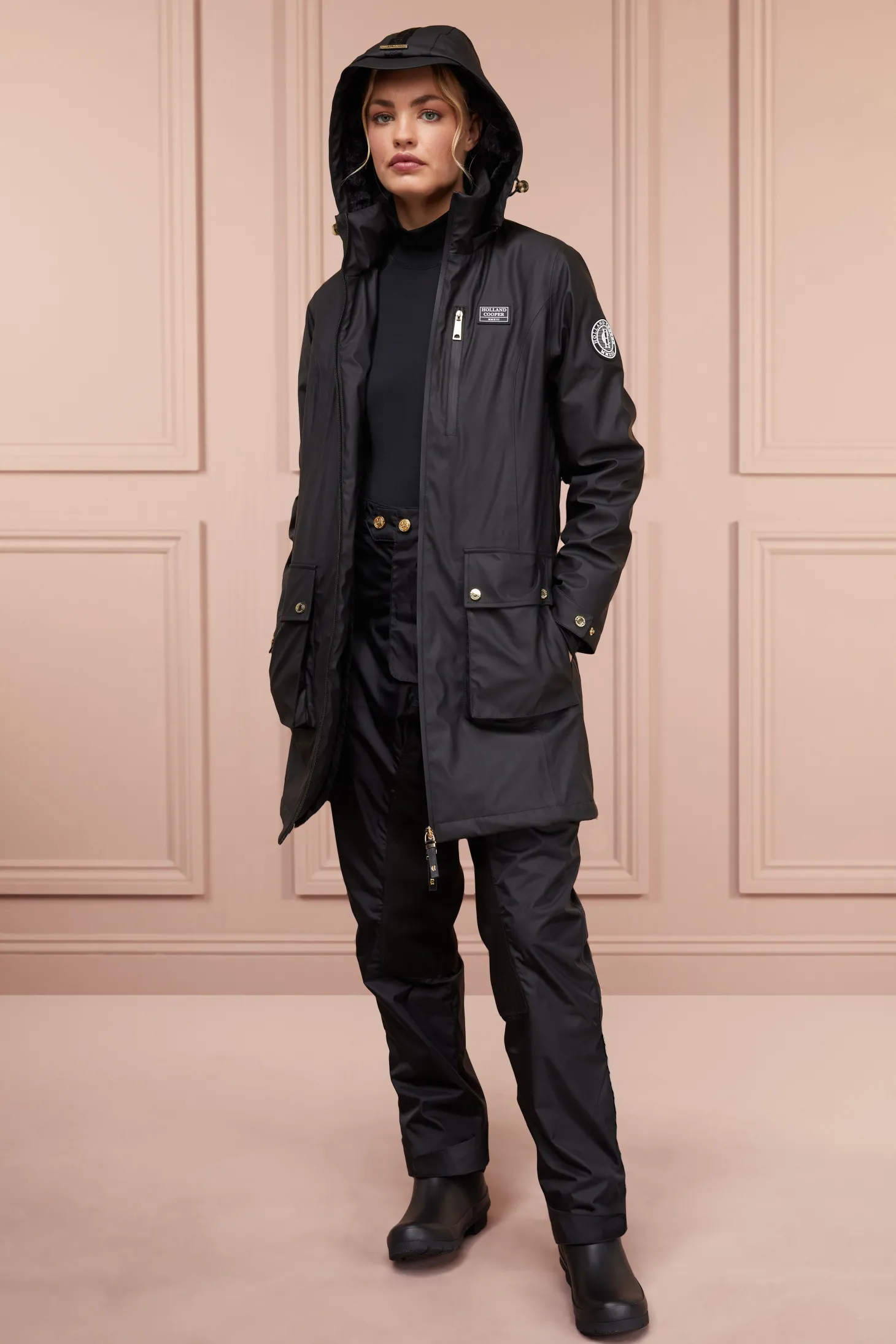 Waterproof Riding Trousers (Black)