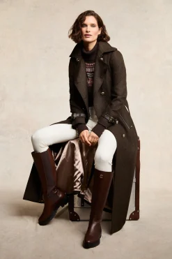 Whistler Roll Neck Knit (Chocolate)