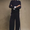 Wide Leg Pant (Ink Navy)
