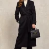Wrap Coat (Soft Black)