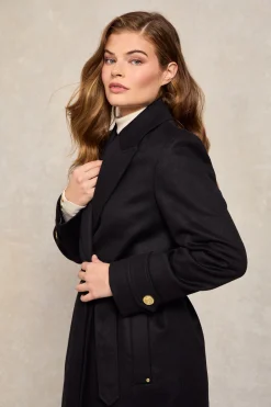 Wrap Coat (Soft Black)
