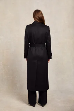 Wrap Coat (Soft Black)
