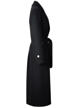 Wrap Coat (Soft Black)